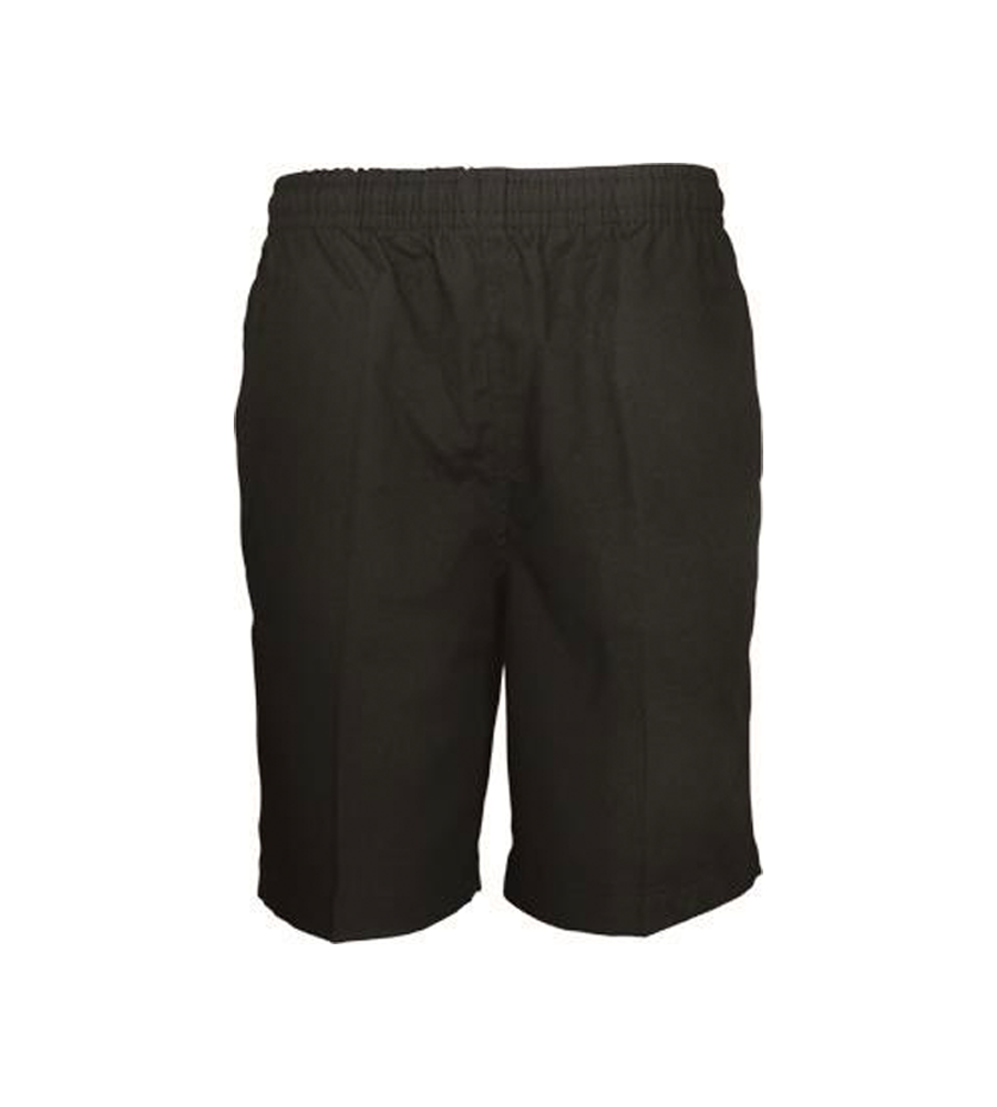 Boys Black School Shorts