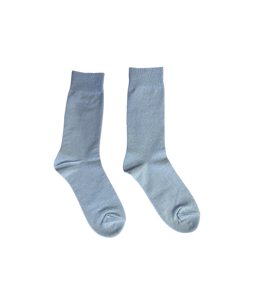 Kids Plain Crew Socks