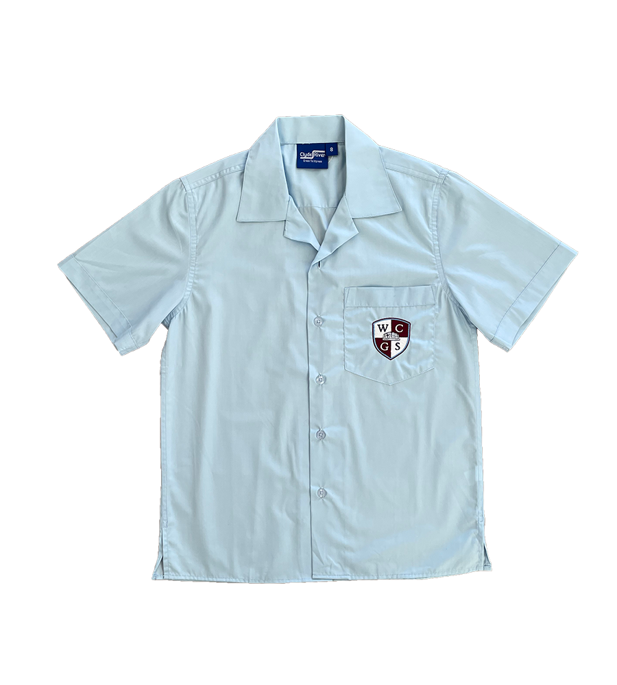 WCGS Boys S/S Sky Shirt – Merrylands West School & Workwear Centre